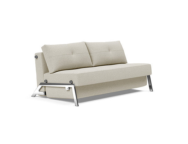 Innovation Living - Cubed Queen Size Sofa Bed Chrome Legs