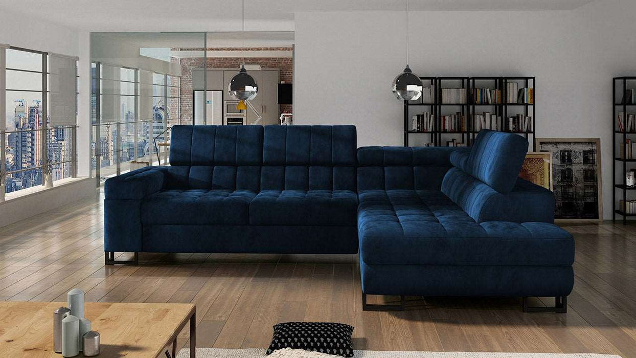 Maxima House - ANDREA Sectional Sleeper with Storage
