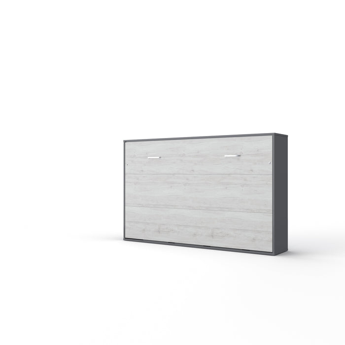 Maxima House - INVENTO Horizontal Murphy Bed with European Full-Size Mattress