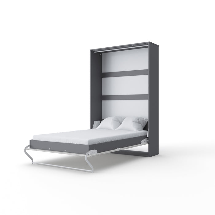 Maxima House - Invento Vertical European Full Size Murphy Bed with Mattress Included