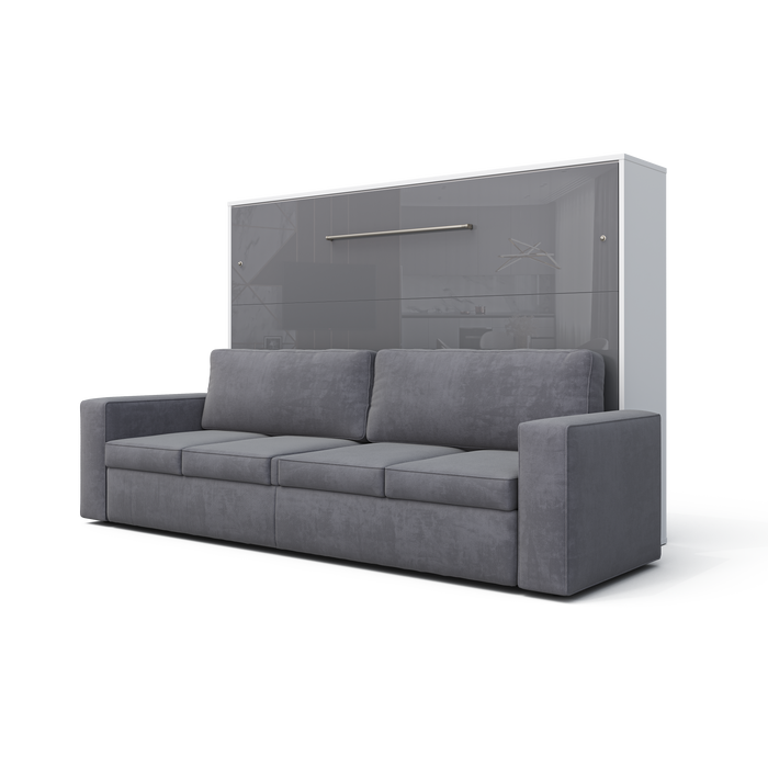 Maxima House - INVENTO Horizontal Murphy Bed with Sofa - European Queen Size, Stylish and Space-Saving Design