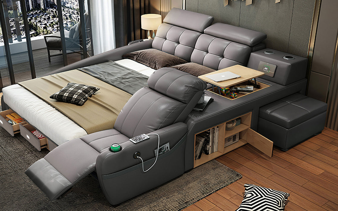 (Custom Order) Jubilee Furniture - Veronica Multifunctional Smart Bed | Futuristic Furniture