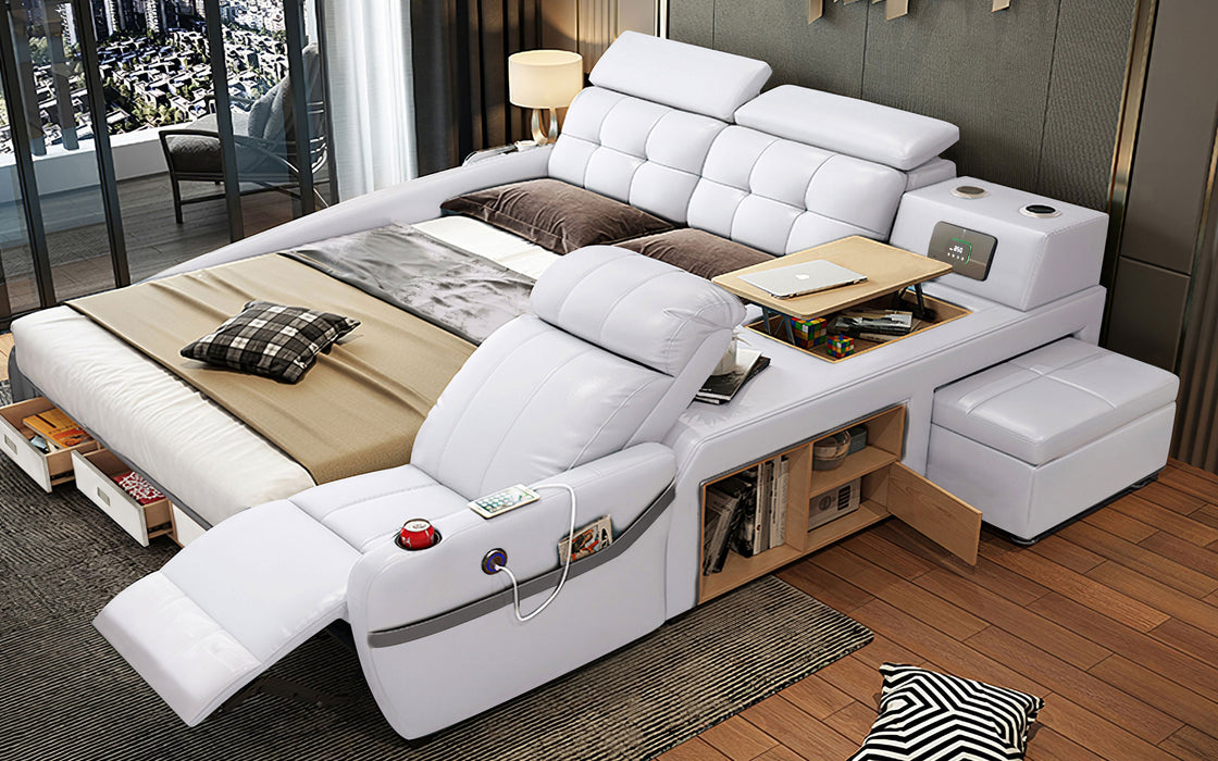 (Custom Order) Jubilee Furniture - Veronica Multifunctional Smart Bed | Futuristic Furniture