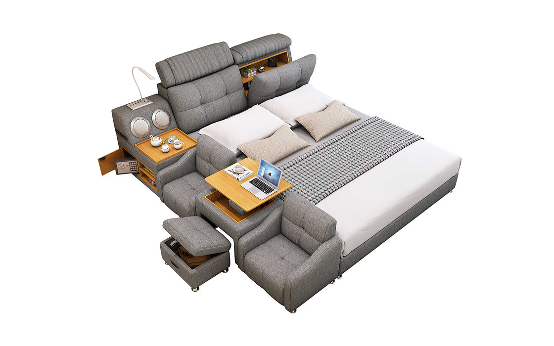 (Custom Order) Jubilee Furniture - Lucinda Modular Modern Multifunctional Smart Bed