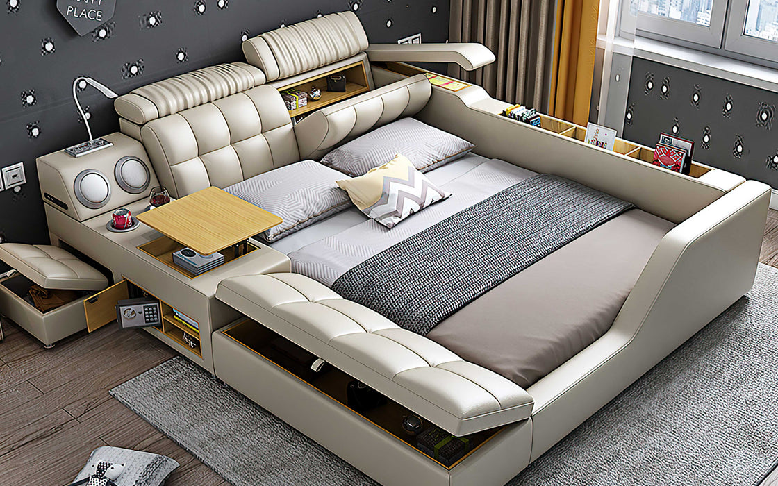 (Custom Order) Jubilee Furniture - Athena Modern Multifunctional Smart Bed