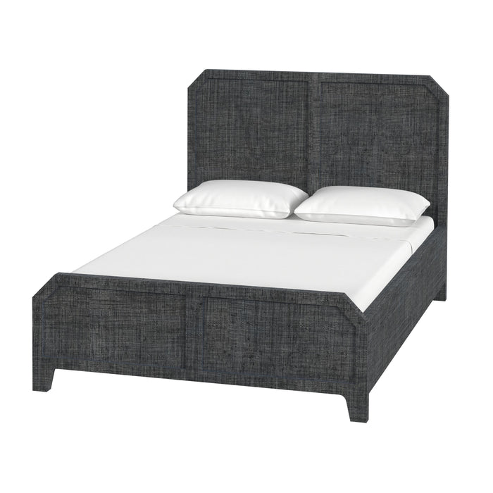 Butler Specialty Company, Bar Harbor Queen Raffia Panel Bed