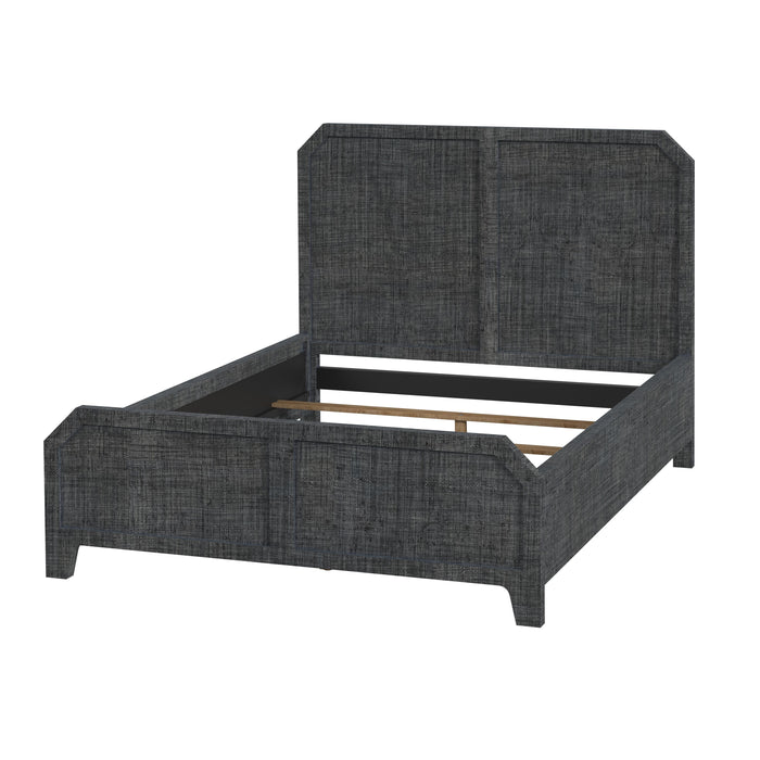 Butler Specialty Company, Bar Harbor Queen Raffia Panel Bed