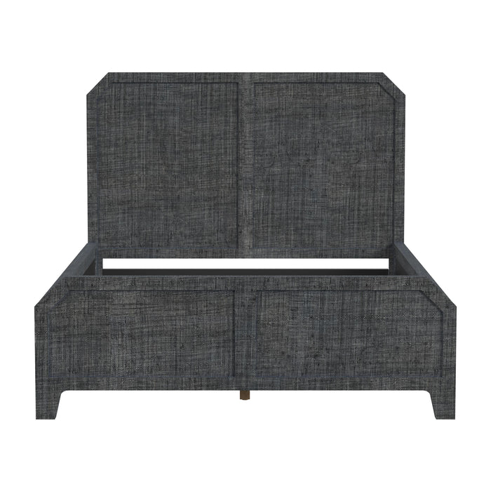 Butler Specialty Company, Bar Harbor Queen Raffia Panel Bed