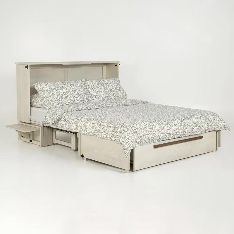 Night and Day Furniture Louvre Murphy Cabinet Bed Complete Set