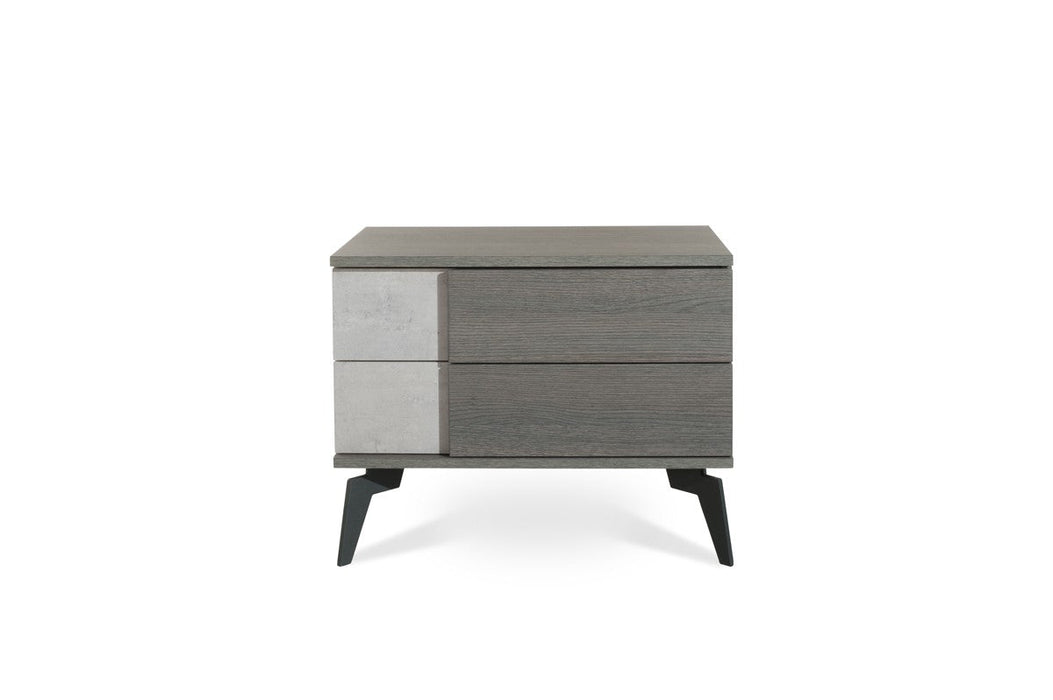 Jubilee Furniture - Polish Modern Faux Concrete & Grey Bedroom Set