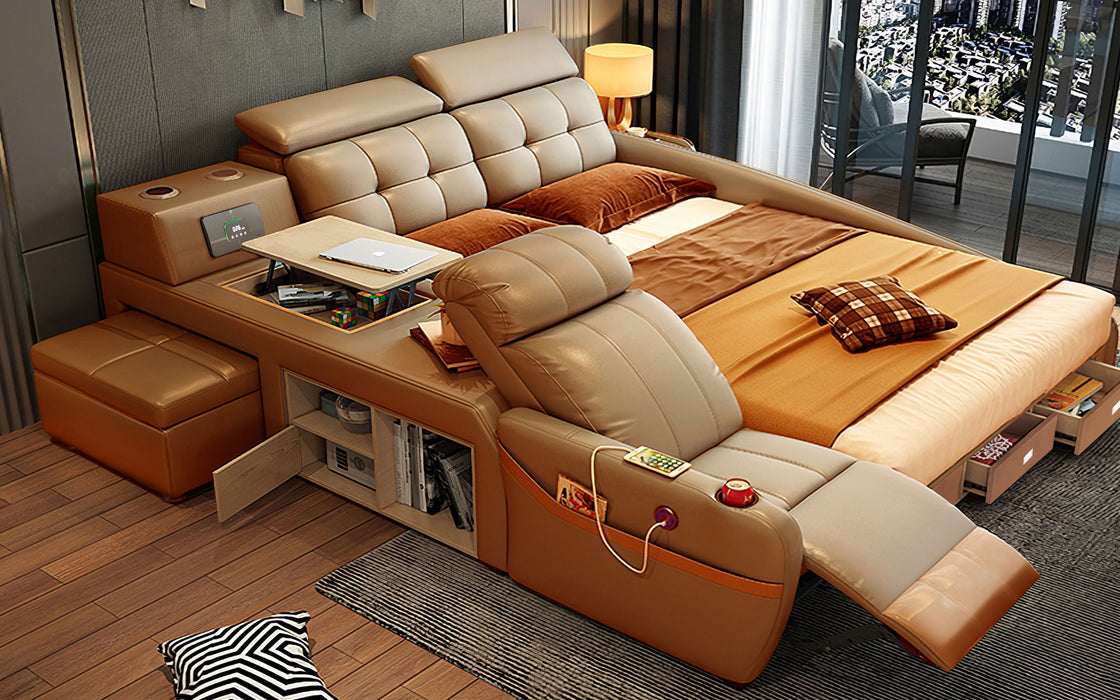 (Custom Order) Jubilee Furniture - Veronica Multifunctional Smart Bed | Futuristic Furniture