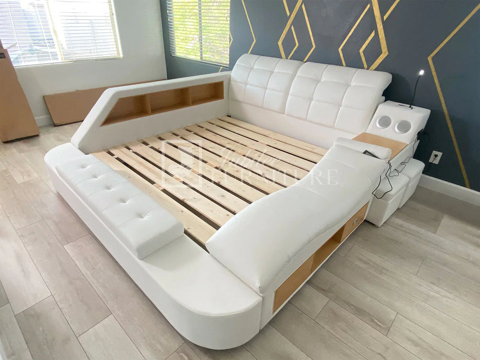 Jubilee Furniture - Hariana Tech Smart Ultimate Bed | All In One Bed