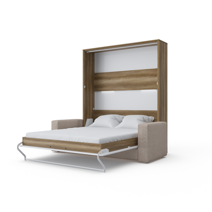 Maxima House - Invento Vertical Murphy Bed with Sofa - Queen Size Design