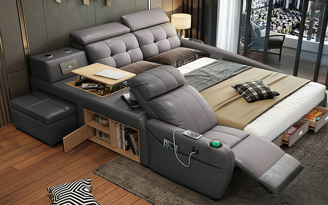 (Custom Order) Jubilee Furniture - Veronica Multifunctional Smart Bed | Futuristic Furniture