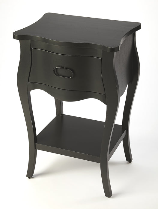 Butler Specialty Company, Rochelle 1 Drawer Nightstand, Black