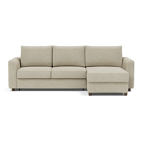 Innovation Living - Neah Sleeper Sectional with Chaise, Slim, Standard, or Curved Arms in Full, Queen, or King