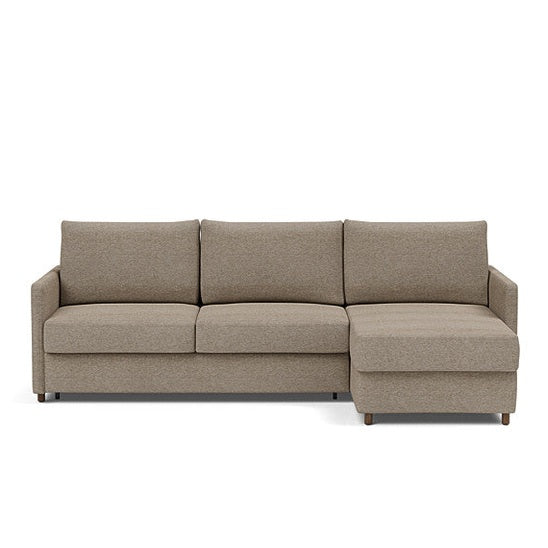 Innovation Living - Neah Sleeper Sectional with Chaise, Slim, Standard, or Curved Arms in Full, Queen, or King