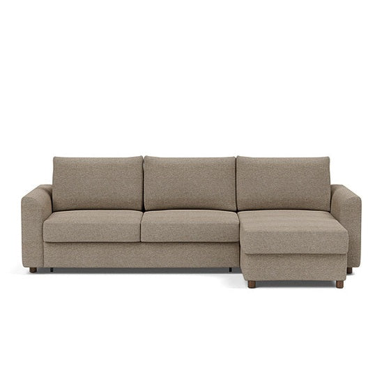 Innovation Living - Neah Sleeper Sectional with Chaise, Slim, Standard, or Curved Arms in Full, Queen, or King