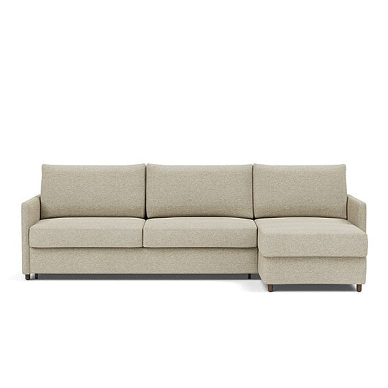 Innovation Living - Neah Sleeper Sectional with Chaise, Slim, Standard, or Curved Arms in Full, Queen, or King