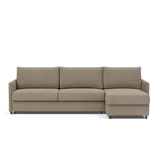 Innovation Living - Neah Sleeper Sectional with Chaise, Slim, Standard, or Curved Arms in Full, Queen, or King