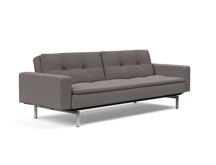 Innovation Living Dublexo Stainless Steel Sofa Bed with Armrest Options