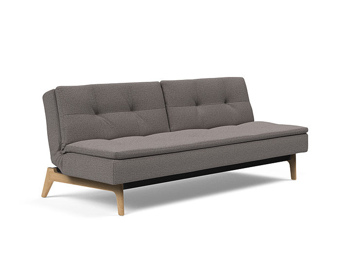 Innovation Living - Dublexo Eik Sofa Bed With Oak or Smoked Oak Legs