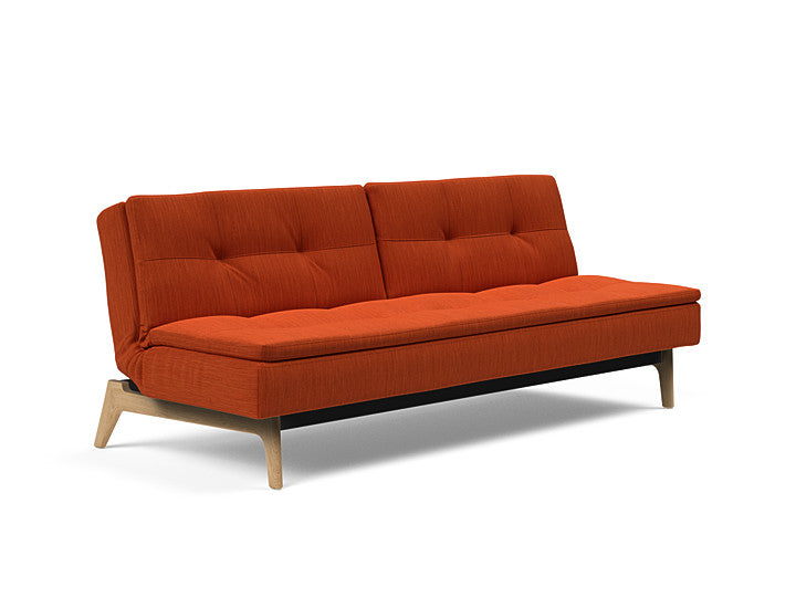 Innovation Living - Dublexo Eik Sofa Bed With Oak or Smoked Oak Legs