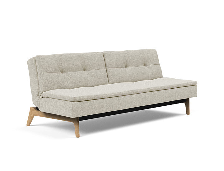 Innovation Living - Dublexo Eik Sofa Bed With Oak or Smoked Oak Legs