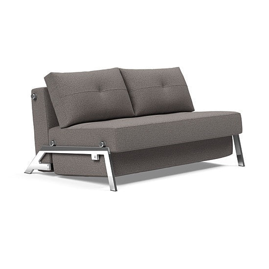 Innovation Living - Cubed 02 Sofa Bed with Chrome, Dark Wood or Lacquered Oak Legs, Full & Queen Size