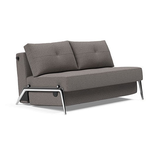 Innovation Living - Cubed 02 Sofa Bed with Chrome, Dark Wood or Lacquered Oak Legs, Full & Queen Size