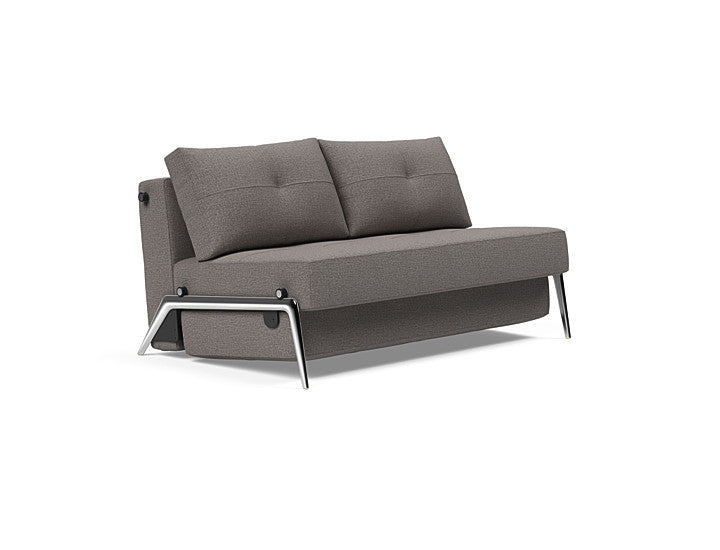 Innovation Living - Cubed 02 Sofa Bed with Aluminum, Chrome or Dark Wood Legs, Full & Queen Size