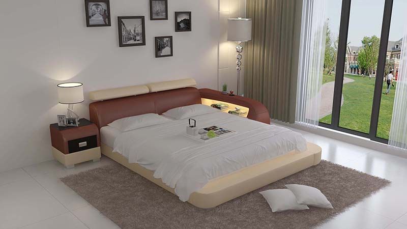 Contemporary bed