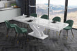 Maxima House - Bella High Gloss Extendable Dining Table