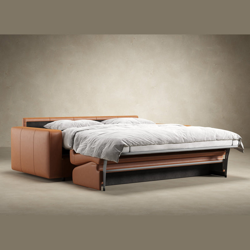 Innovation Living - Carnell Leather Queen Sleeper Sofa with Standard Arms