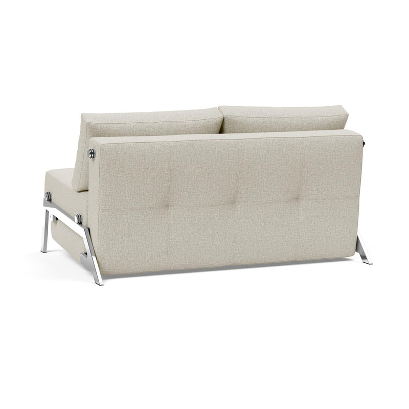 Innovation Living - Cubed 02 Sofa Bed with Chrome, Dark Wood or Lacquered Oak Legs, Full & Queen Size