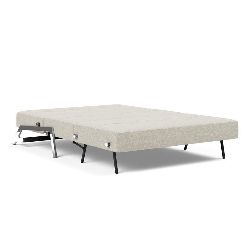 Innovation Living - Cubed 02 Sofa Bed with Chrome, Dark Wood or Lacquered Oak Legs, Full & Queen Size