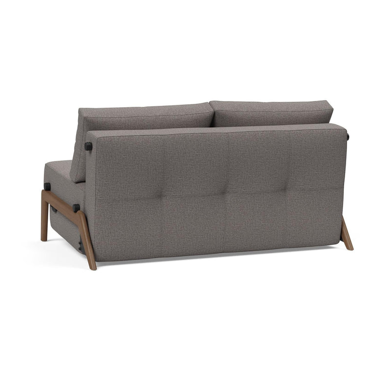Innovation Living - Cubed 02 Sofa Bed with Chrome, Dark Wood or Lacquered Oak Legs, Full & Queen Size