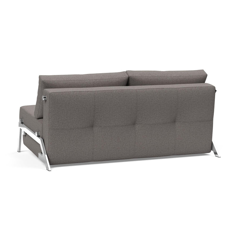 Innovation Living - Cubed 02 Sofa Bed with Chrome, Dark Wood or Lacquered Oak Legs, Full & Queen Size