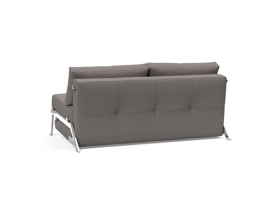 Innovation Living - Cubed 02 Sofa Bed with Chrome or Dark Wood Legs, Full & Queen Size