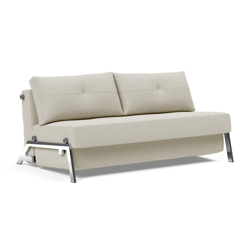 Innovation Living - Cubed 02 Sofa Bed with Chrome, Dark Wood or Lacquered Oak Legs, Full & Queen Size