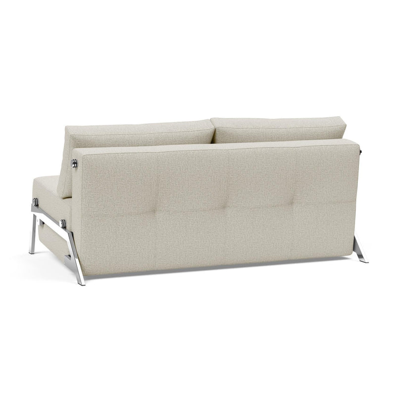 Innovation Living - Cubed 02 Sofa Bed with Chrome, Dark Wood or Lacquered Oak Legs, Full & Queen Size