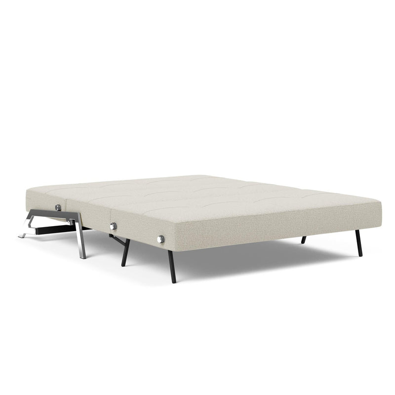 Innovation Living - Cubed 02 Sofa Bed with Chrome, Dark Wood or Lacquered Oak Legs, Full & Queen Size