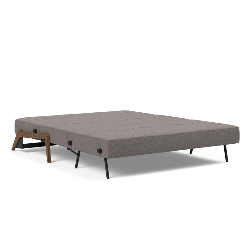 Innovation Living - Cubed 02 Sofa Bed with Chrome, Dark Wood or Lacquered Oak Legs, Full & Queen Size