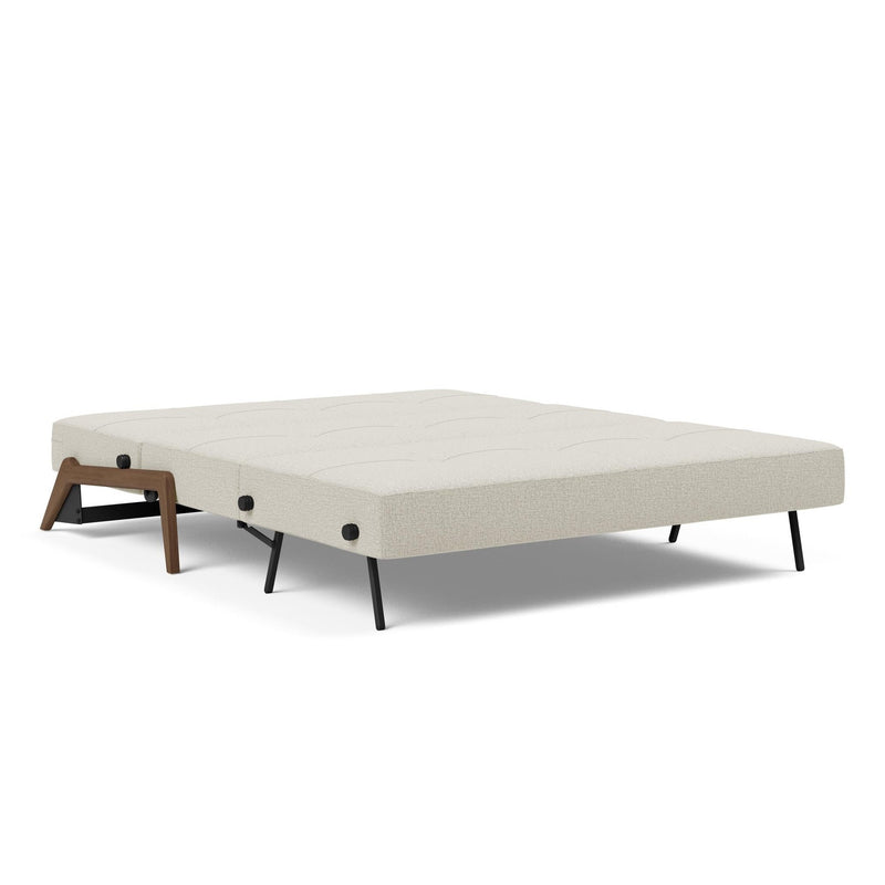 Innovation Living - Cubed 02 Sofa Bed with Chrome, Dark Wood or Lacquered Oak Legs, Full & Queen Size