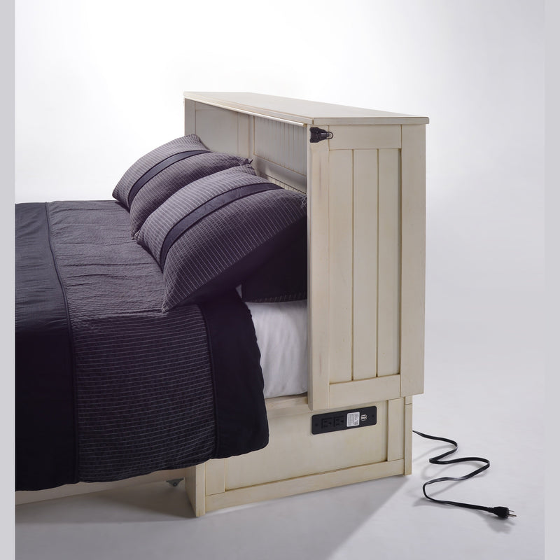 Night and Day Furniture - Daisy Queen Cabinet Murphy Chest Bed with Mattress