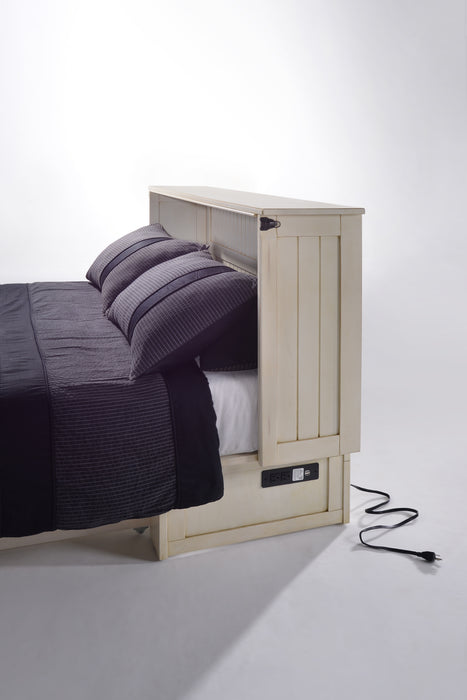 Night and Day Furniture - Daisy Queen Cabinet Murphy Chest Bed with Mattress