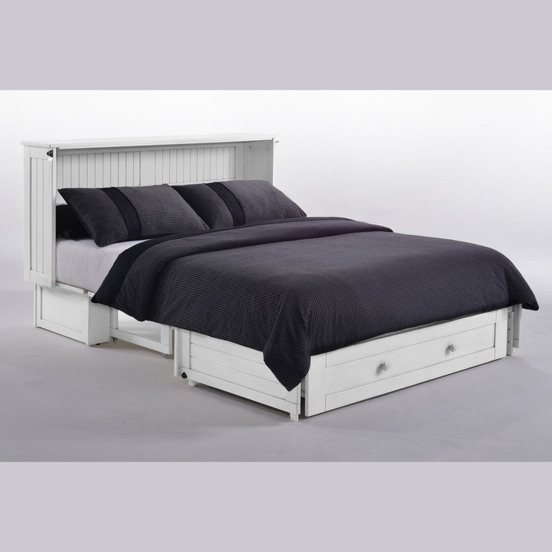 Night and Day Furniture - Daisy Queen Cabinet Murphy Chest Bed with Mattress