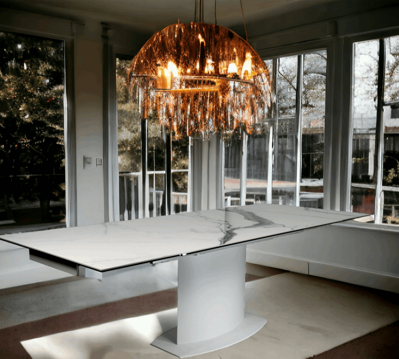 Maxima House - Bruno Ceramic Top Extendable Dining Table