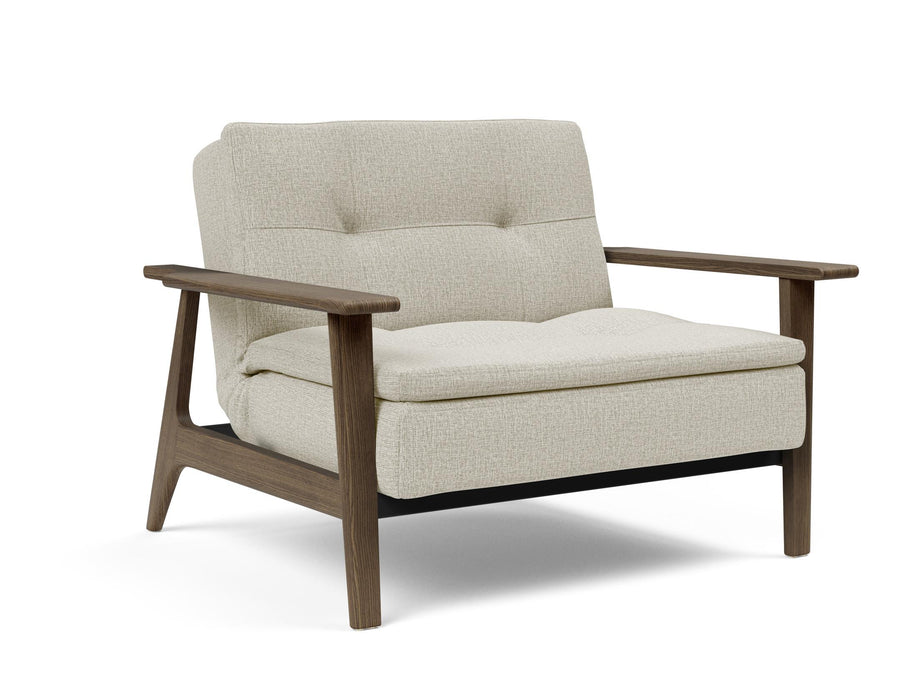 Innovation Living - Dublexo Frej Chair With Arms, Smoked Oak