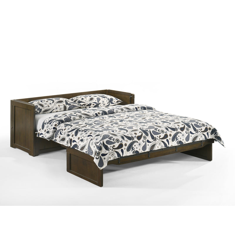Night and Day - Murphy Cube 3 Cabinet Bed in Vintage White or Rustic Brown